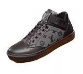 sport louis vuitton homme basket paris mid lv monogram black